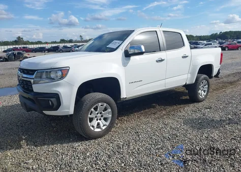 2022 Chevrolet Colorado 2Wd Short Box Lt z USA, uszkodzony, nr VIN 1GCGSCEN7N1265966